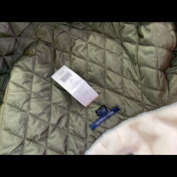 FRENCH CONNECTION FUR BOMBER JACKET - Picture 4 of 5